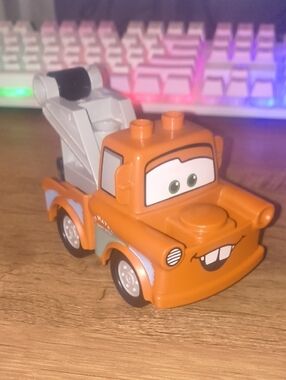 LEGO DUPLO Disney Pixar Cars - Retired Tow Mater Rolling Figure - Discontinued